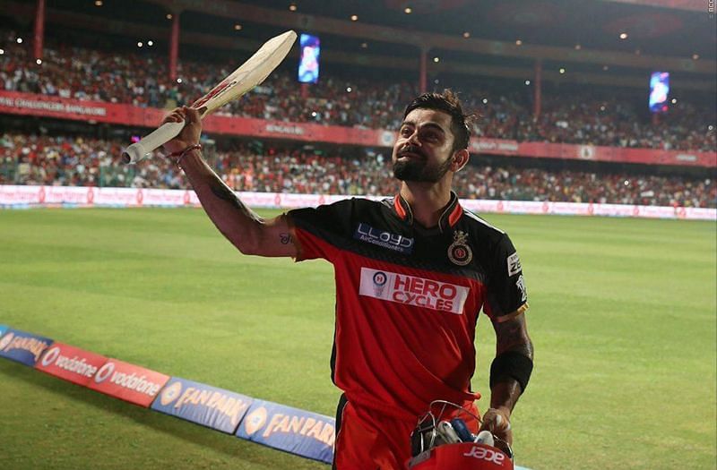 Virat Kohli's 113 against the Kings XI remains his highest IPL score to date (Image: IPL)
